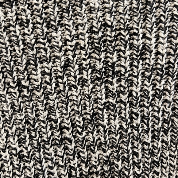 NWT Madewell Marled Cookies and Cream Wide Rib Turtleneck Sweater SZ Small - Picture 6 of 10